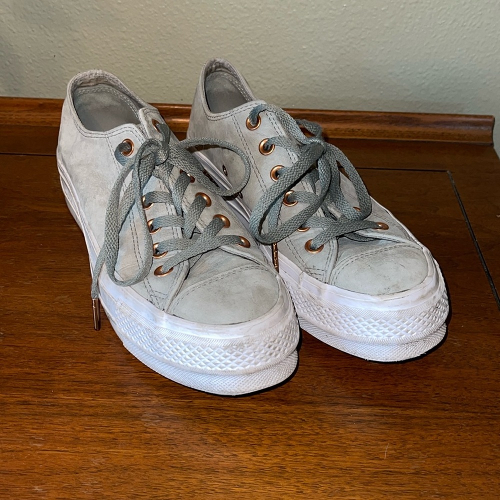 Platform low top converse